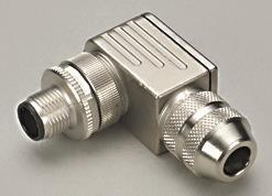 IFM Kabelstecker abgewinkelt M12  E12287 