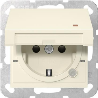 GIRA 455201 SCHUKO-Steckdose KD Kontr.+ 