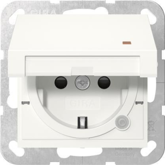 GIRA 455227 SCHUKO-Steckdose KD Kontr.+ 