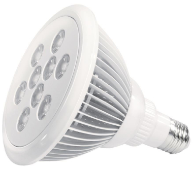 S&H LED PAR38 9Power-LED 122x135mm 36385 