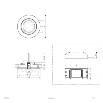 P-LED Deckenleuchte -rund -    P30090102 