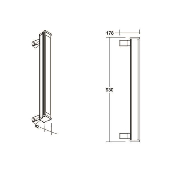 Brumberg LED-Anbau-Wallwasher   60852647 