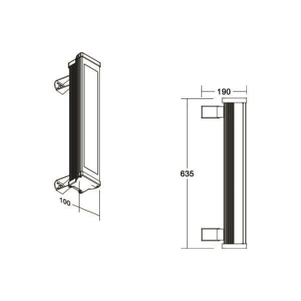 Brumberg LED-Anbau-Wallwasher   60883647 