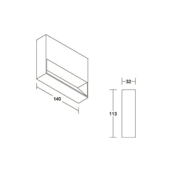 Brumberg LED-Wandanbauleuchte   60119103 