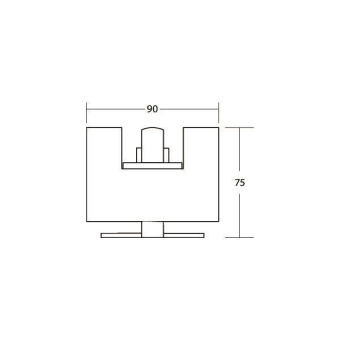 Brumberg LED-Bodenanbauleuchte  60122103 