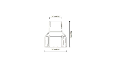 SGL Bodeneinbaugehäuse LUNA DECO  630042 