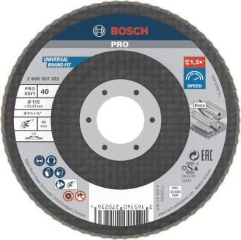 Bosch Fächerschleifscheibe    2608607322 