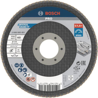 Bosch Fächerschleifscheibe    2608605451 