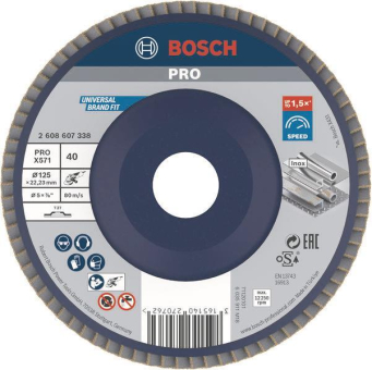 Bosch Fächerschleifscheibe    2608607338 