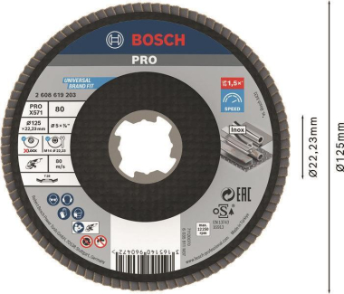 Bosch 2608619203         X-LOCK FAECHERS 