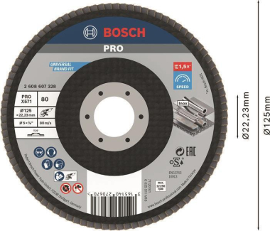 Bosch Fächerschleifscheibe    2608607328 