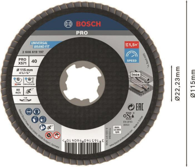 Bosch 2608619197         X-LOCK FAECHERS 