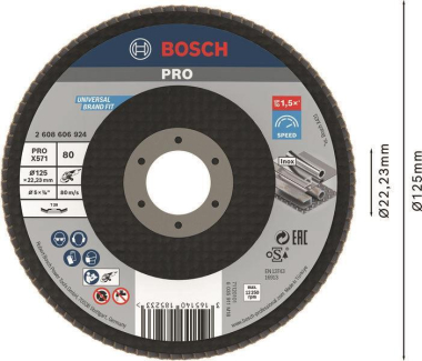 Bosch Fächerschleifscheibe    2608606924 