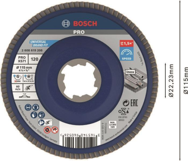 Bosch 2608619208         X-LOCK FAECHERS 