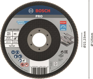 Bosch Fächerschleifscheibe    2608606923 