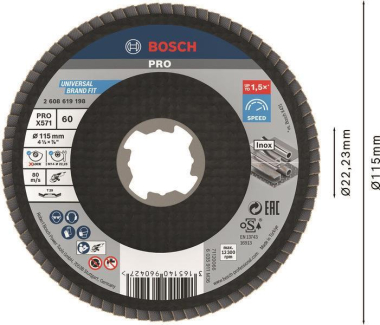 Bosch 2608619198         X-LOCK FAECHERS 