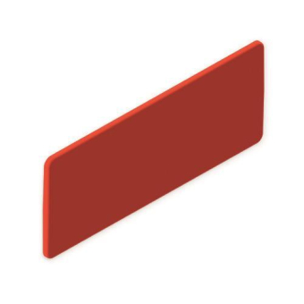 Unex  Kennzeichnungsschild rot 40x100 PC 