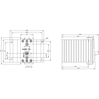 Siemens 3RF24401AC45 Halbleiterschütz 