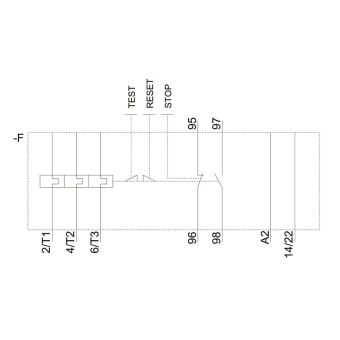 Siemens 3RU21161JB0 Überlastrelais S00 