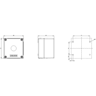 Siemens 3SU18011AA001AA1 Gehäuse 