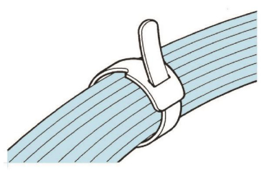 Hellermann TEXTIE-M-PA/PP-BK-FL 