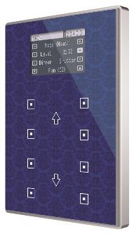 Zennio ZVITMDV Kap.Touchpanel View 8T. 