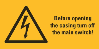 HEIN 174144 Warn-Kombischild Before 