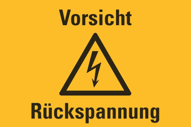 HEIN 172352 Warn-Kombischild Vorsicht! 