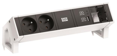 Bachmann DESK2 2xUTE 1xUSB A&C   902.953 