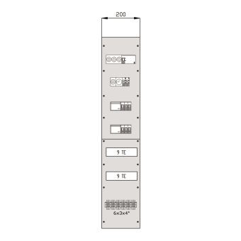 Walther Modul-200mm breit       86020009 