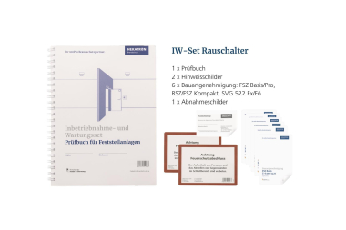 Hekatron Prüfbuch     IW-Set RS  7001949 
