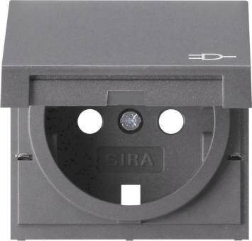 GIRA 092228 Abdeckung SCHUKO Klappdeckel 