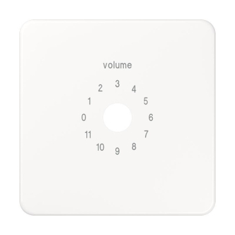 JG Abd. f. Lautstärkeregler  CD 594-8 WW 