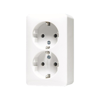 JG AP Schuko 2fach             6020KIAWW 
