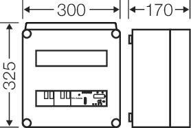 Hensel Ergänzungsgehäuse      Mi AE 5700 