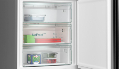 Siemens KG49NAXCF blackSteel Kühlkombi 