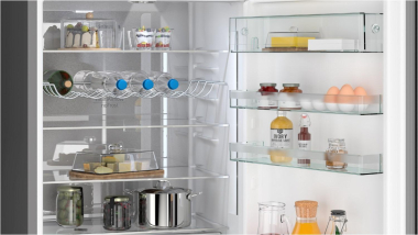 Siemens KG49NAXCF blackSteel Kühlkombi 