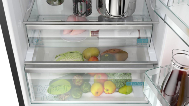 Siemens KG49NAXCF blackSteel Kühlkombi 