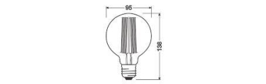 Osram 1906LGL95D 5,8W Dimmbare 