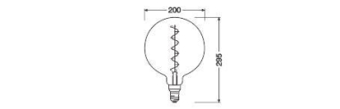 Osram 1906LGL200D4,8W Dimmbare 