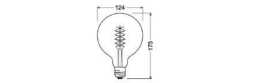 Osram 1906LGL125D4,8W Dimmbare 