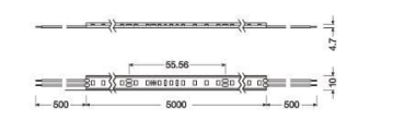 LEDV LS P -500/940/5/IP67 LED STRIP 