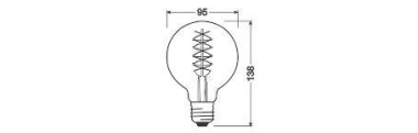 Osram 1906LGL95D 7,8W Dimmbare 