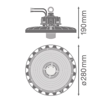 LEDV HIGH BAY SENSOR GEN 4 87W 840 