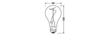 Osram 1906 CLA 3,4W/8 LED-Lampen 