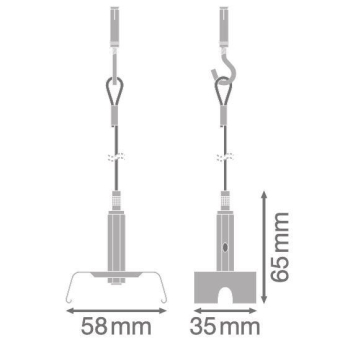 Ledvance TRUSYS FLEX SUSPENSION KIT 