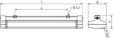 NORKA PRAG LED DB m1200,  4764906443-SG1 