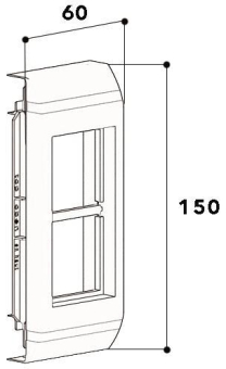 GGK Gerätemodul MR Domino für      16655 