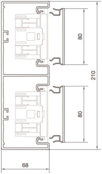 Hager Brüstungsk.Unterteil BR652101D9010 