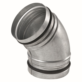 STIEB Bogen 45mm DN125         B45mm-120 